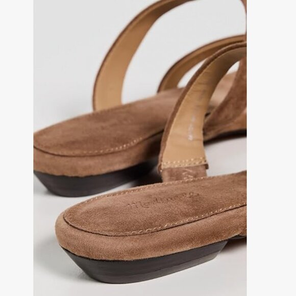 Madewell Women's The Mila Organic Hardware Thong Slide Sandals - Picture 2 of 5